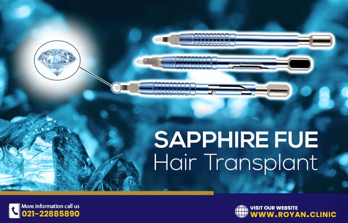 تیغه های کاشت مو به روش Sapphire FUE