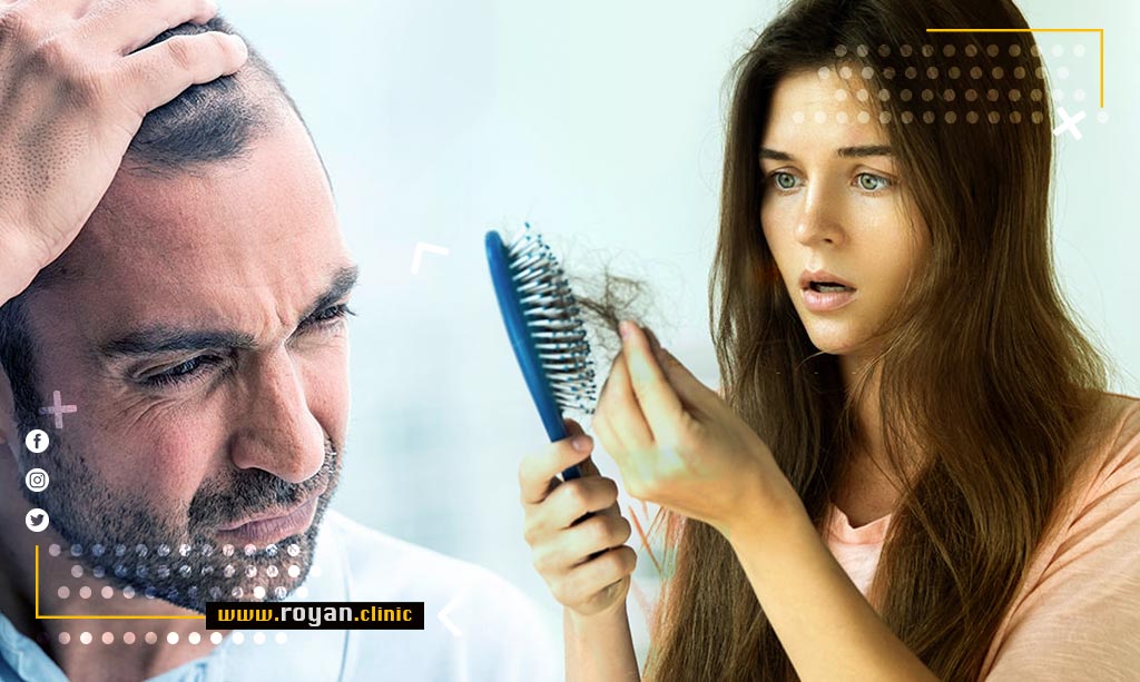 ریزش مو در مردان و زنان